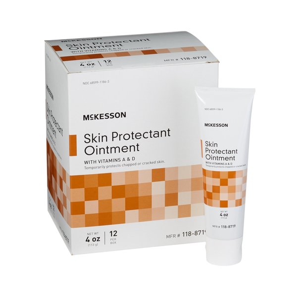 Mckesson Unscented Skin Protectant Ointment 4 oz. Tube, PK 12 118-8719